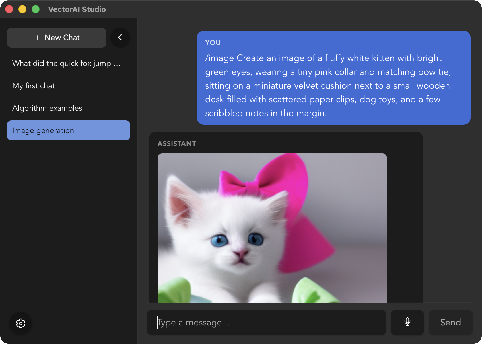 VectorAI Studio full-size wide mode screenshot